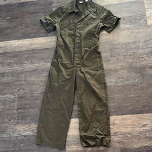 Levi's Dark Olive Jumpsuit
